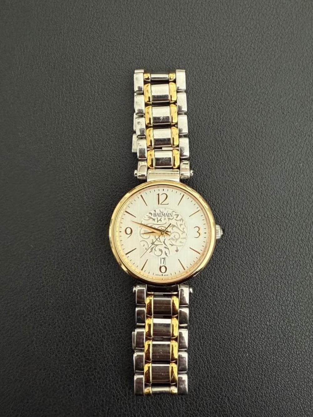 Balmain Two-Tone Ladies Bracelet Watch — Gold and Silver Accents - Picture 2 of 5